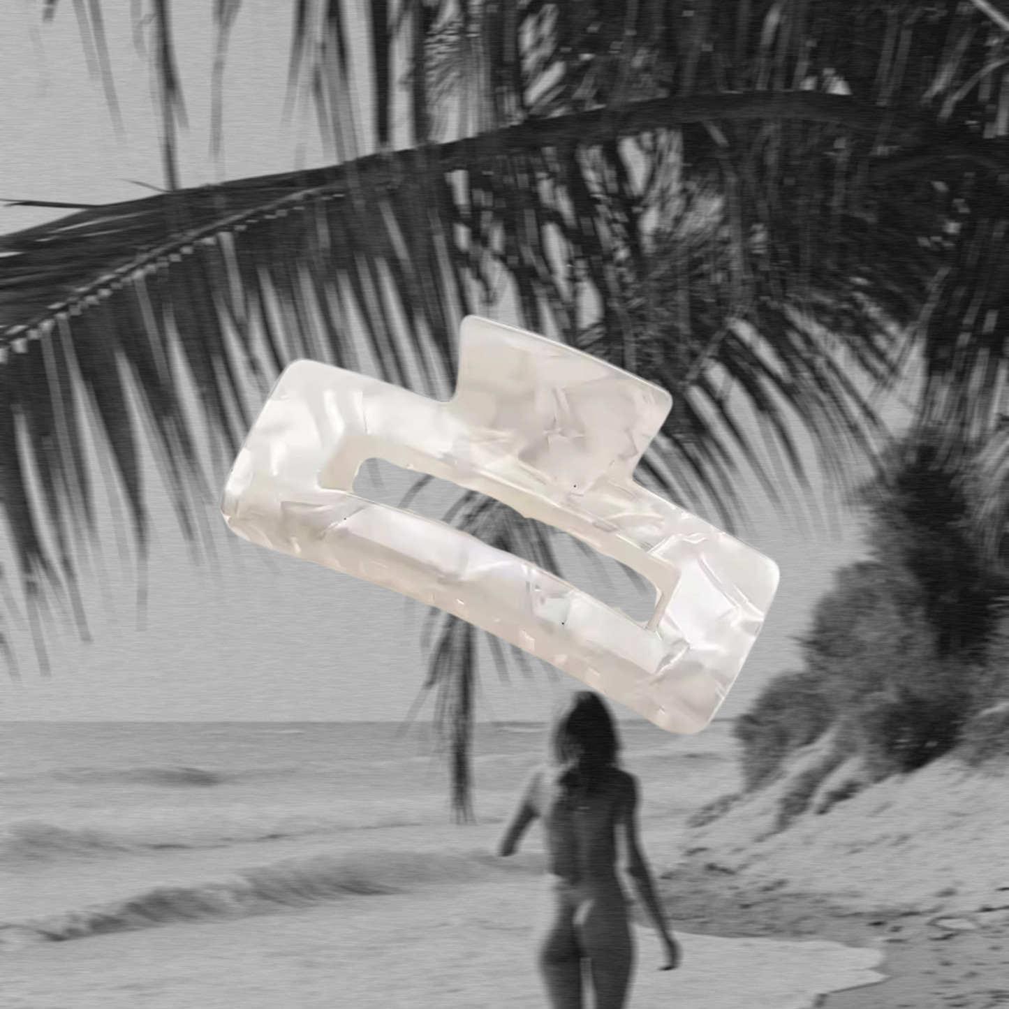 Pearlescent Claw Clip