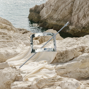 Rectangle Silver Hair Pin