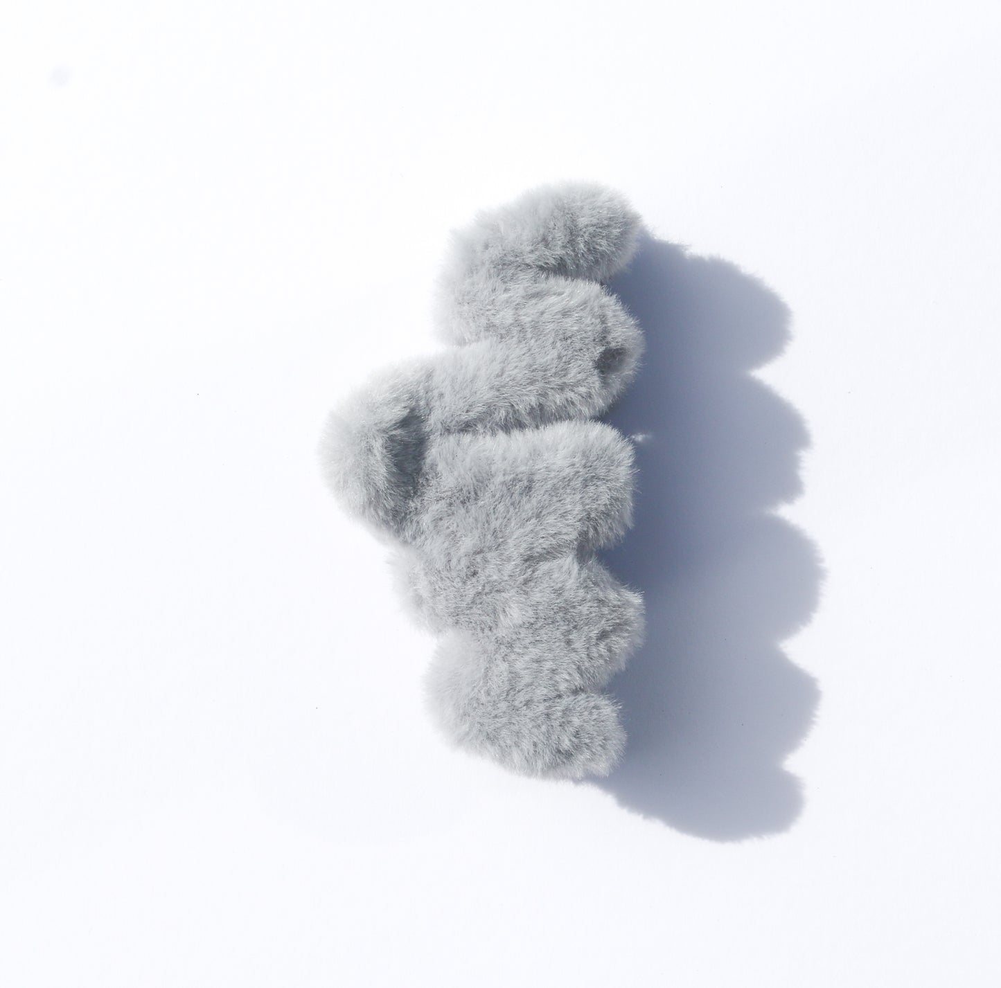 The Sabine Cosy Grey Claw Clip