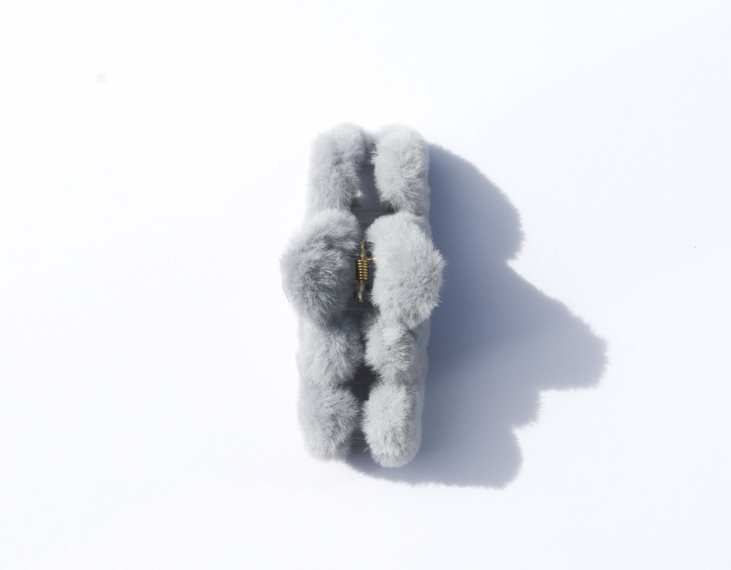 The Sabine Cosy Grey Claw Clip