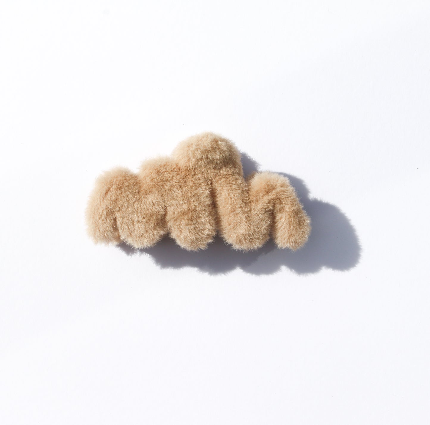 The Elaine Cosy Light Brown Claw Clip