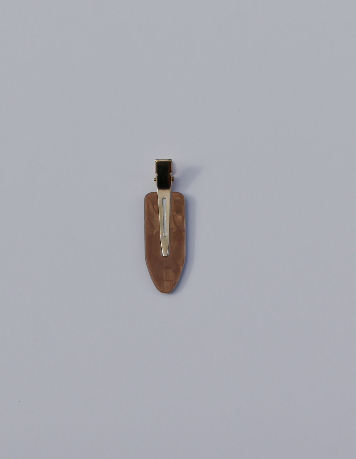 The Camille Mahogany Pearl Snake Skin Look No Crease Make-up Clip