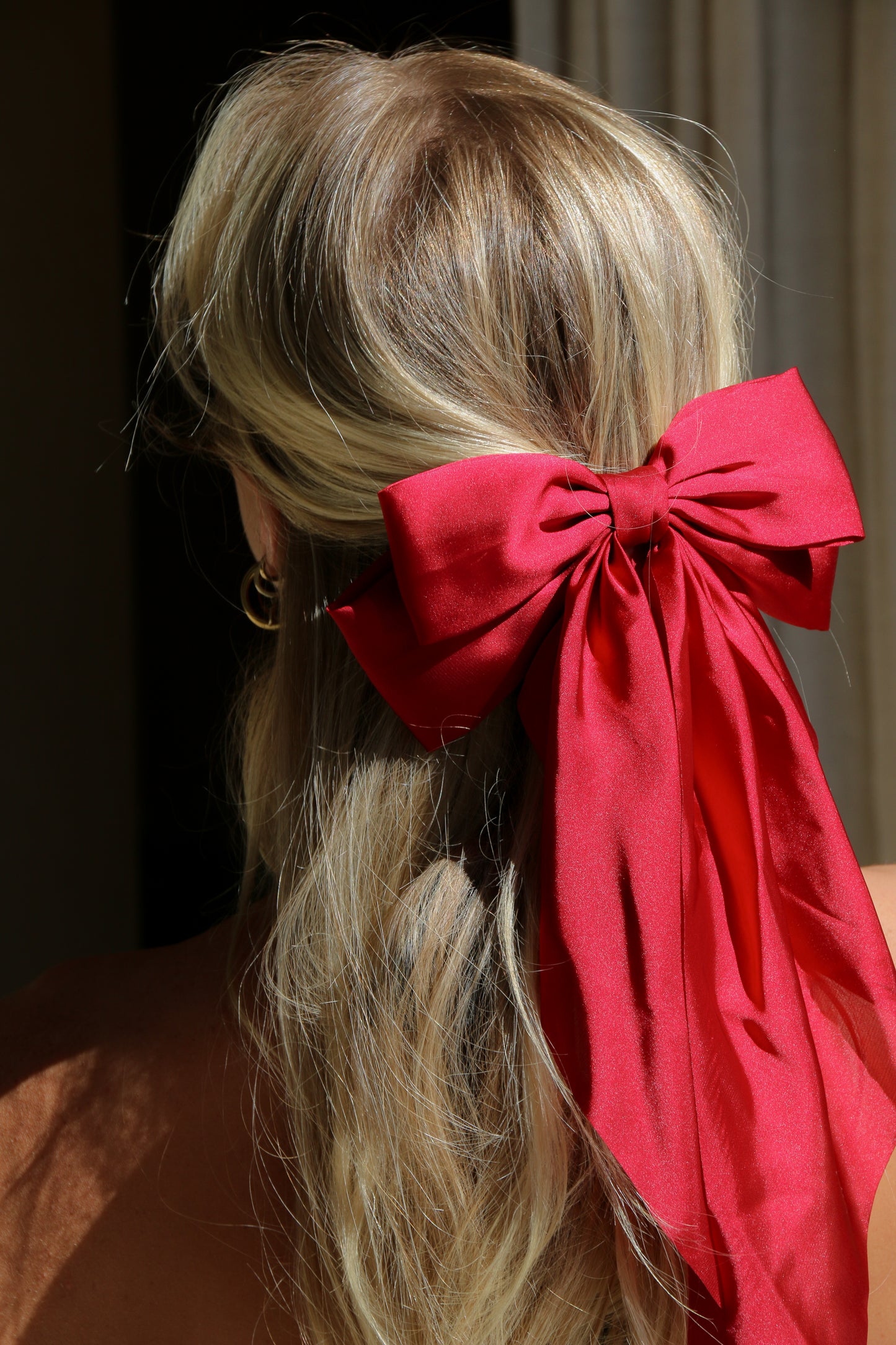 The Ruby Tuesday French Barrette Bow Clip