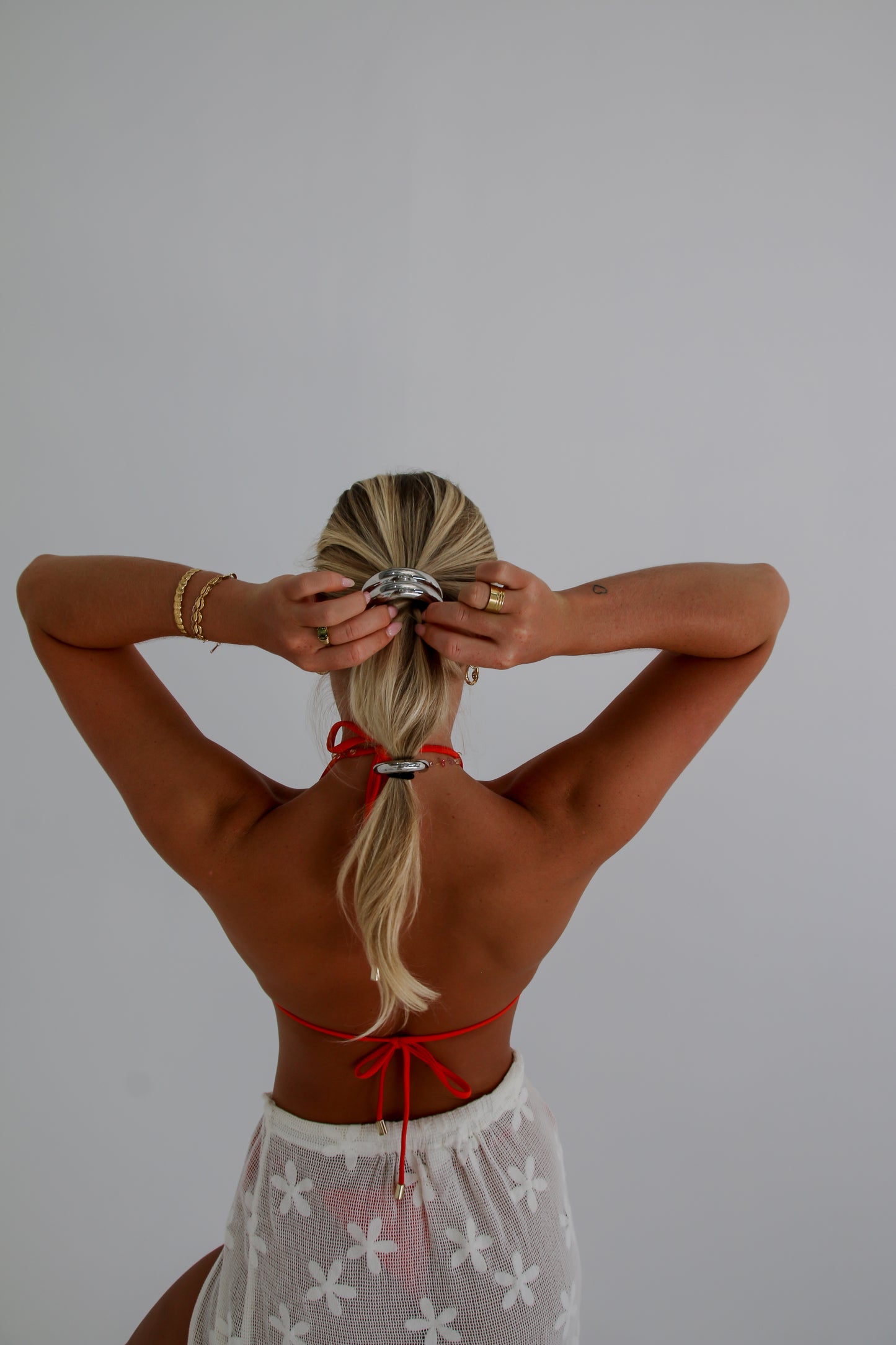 Large Rounded Lux Pony Cuff