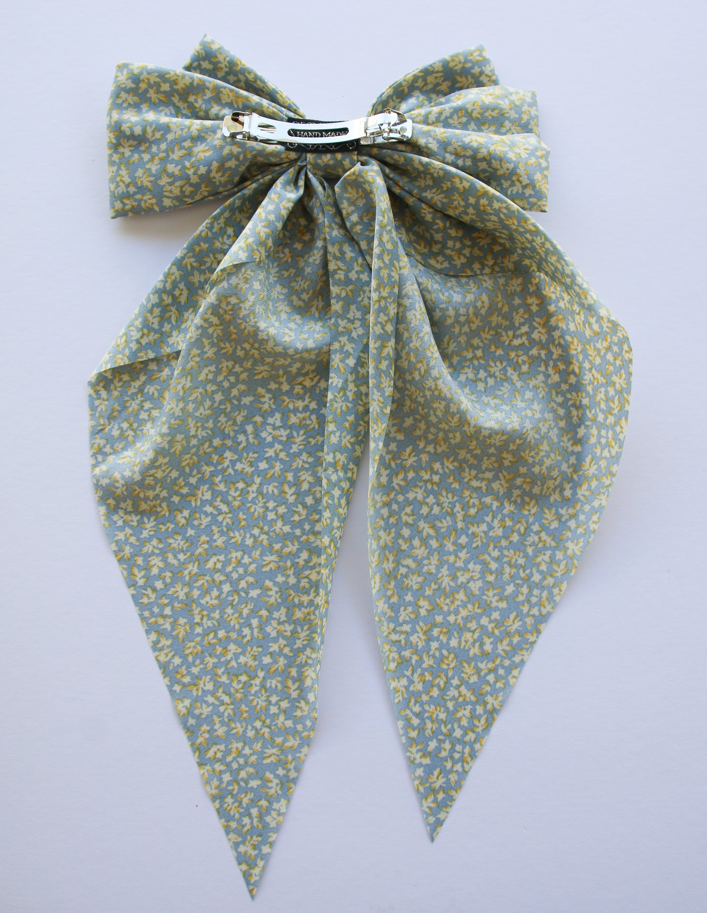 Blue & Yellow Petals Bow