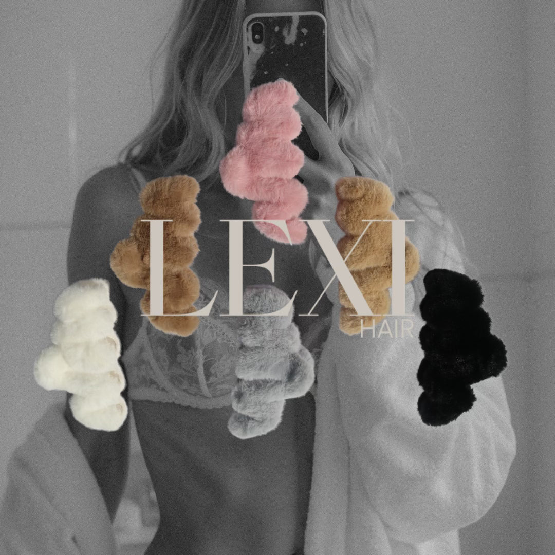 Fluffy Claw Clips