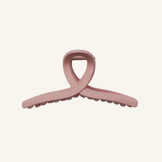 Pink Knot Claw Clip