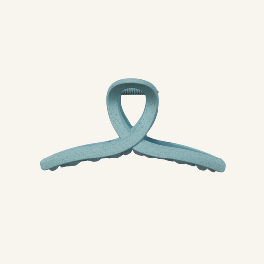 Baby Blue Knot Claw Clip