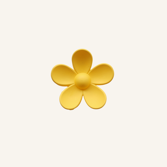 Yellow Flower Claw Clip
