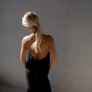 Brushed Gold Wrap Pony Tie