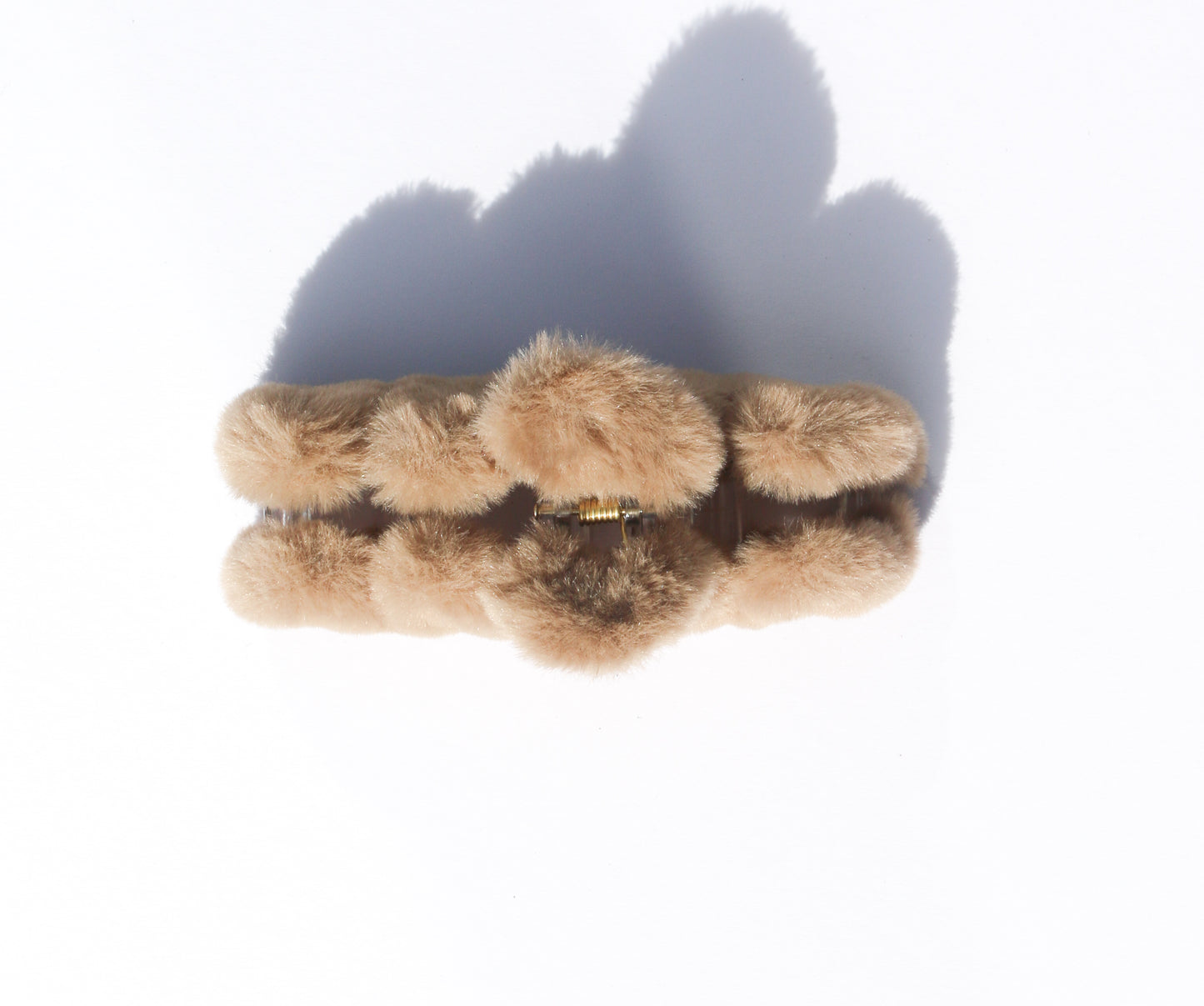 The Aubrey Cosy Brown Claw Clip
