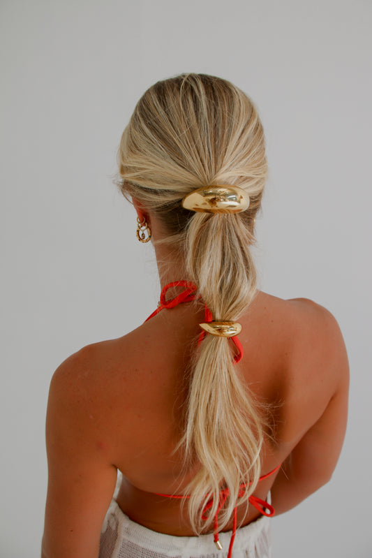 Large Rounded Lux Pony Cuff